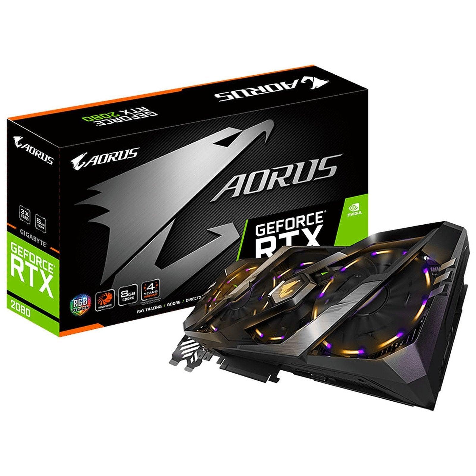 Gigabyte AORUS GeForce RTX 2080 8G prix maroc- Smartmarket.ma