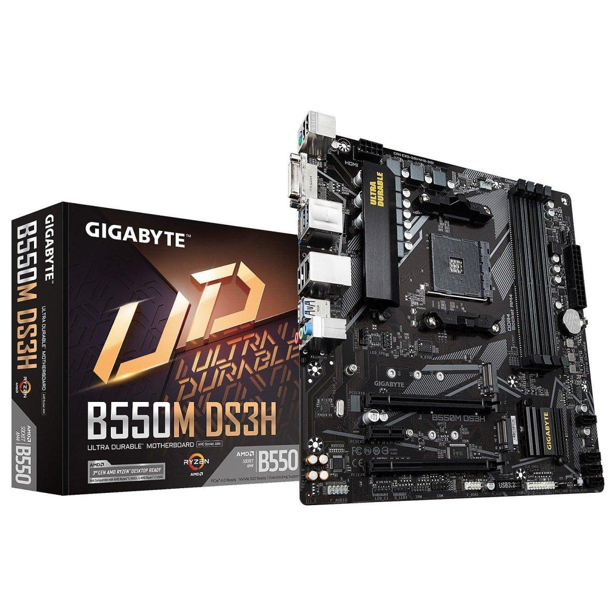 Gigabyte B550M DS3H - Carte mère | Ultra Durable prix maroc- Smartmarket.ma