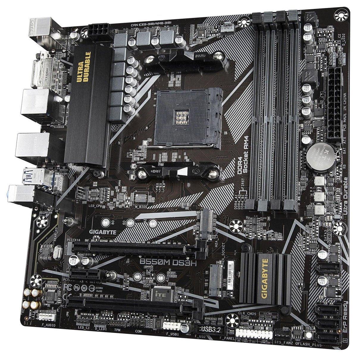 Gigabyte B550M DS3H - Carte mère | Ultra Durable prix maroc- Smartmarket.ma
