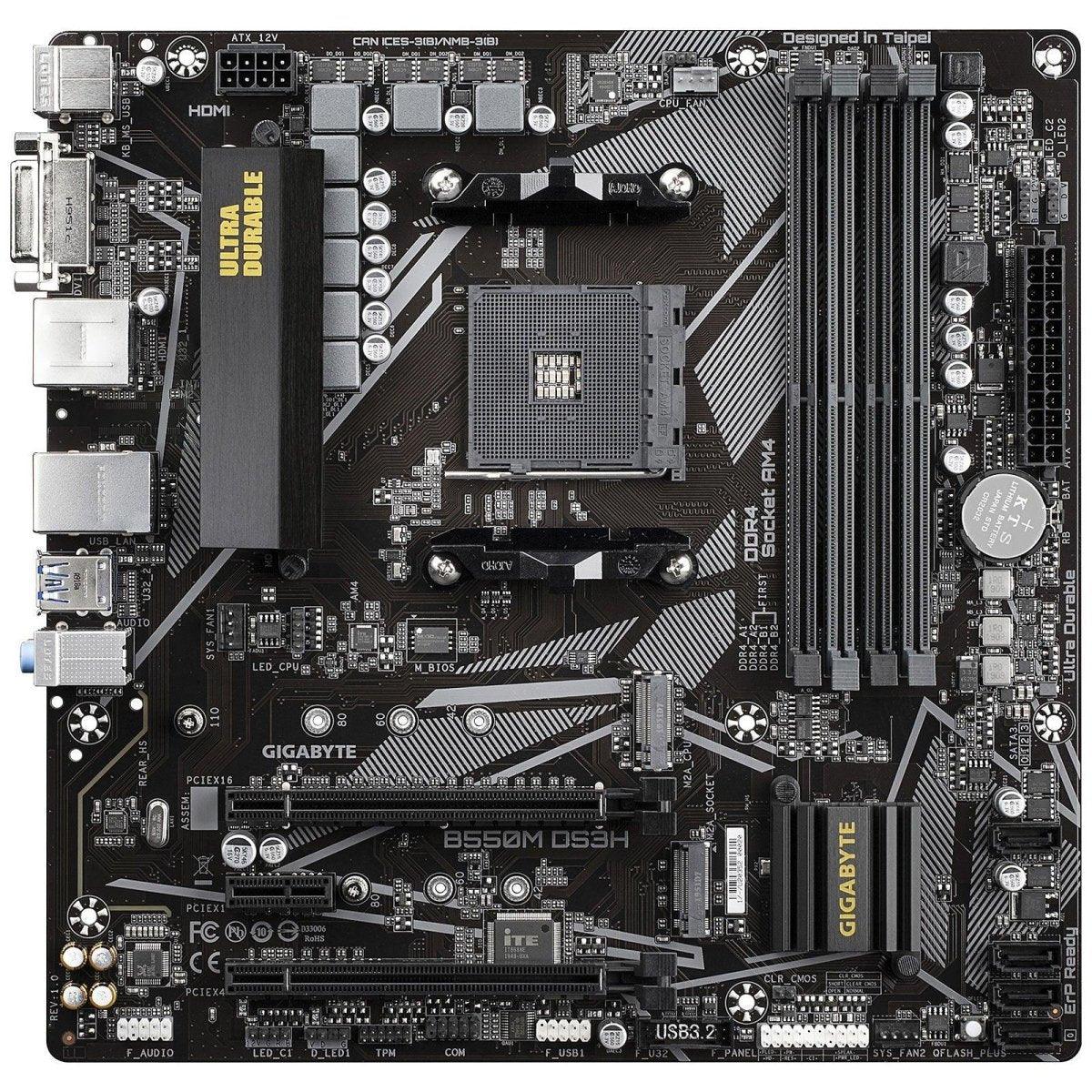 Gigabyte B550M DS3H - Carte mère | Ultra Durable prix maroc- Smartmarket.ma
