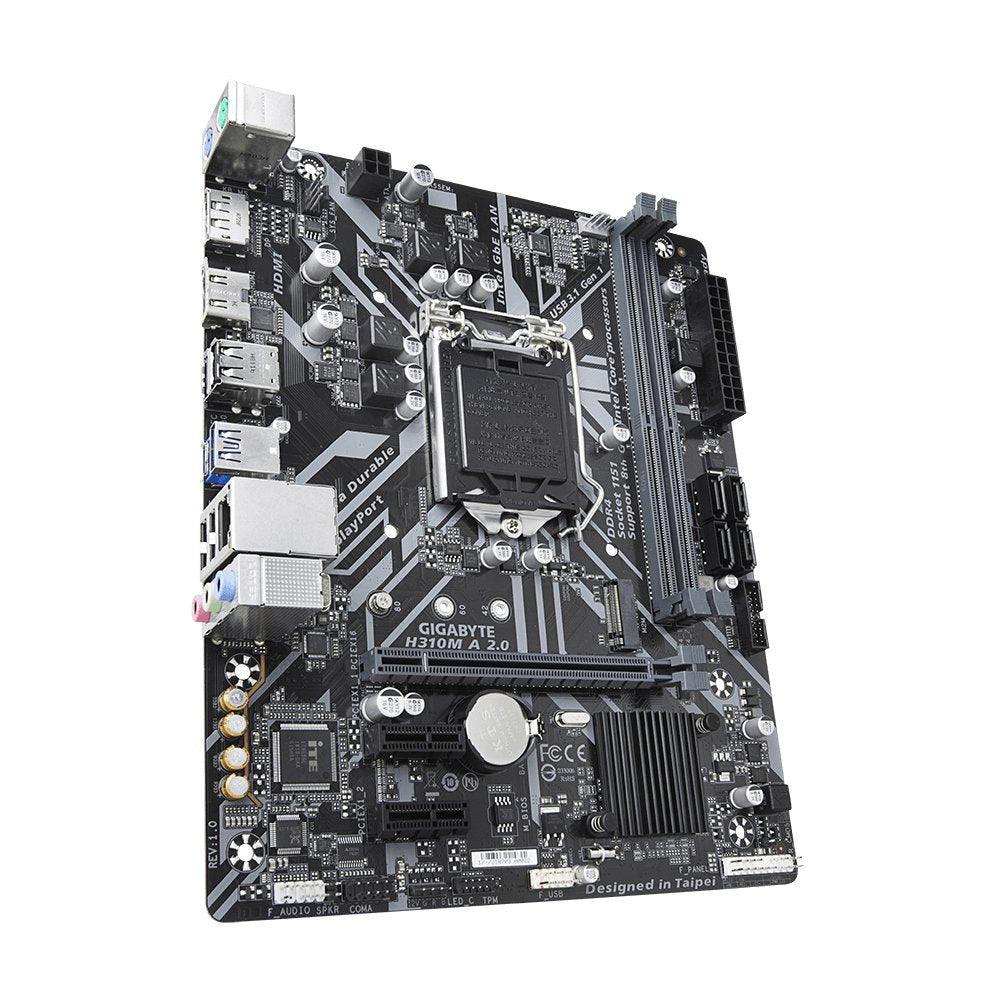Gigabyte H310M A 2.0 (rev. 1.0) - Carte mère | Socket 1151 Intel H310 Express prix maroc- Smartmarket.ma
