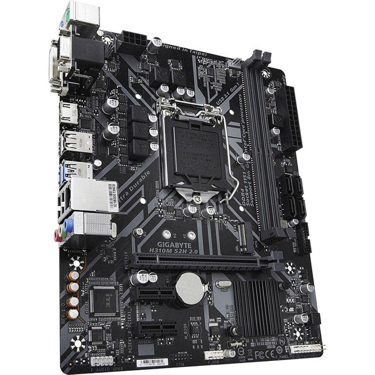 Gigabyte H310M S2H 2.0 - Carte mère Micro ATX prix maroc- Smartmarket.ma