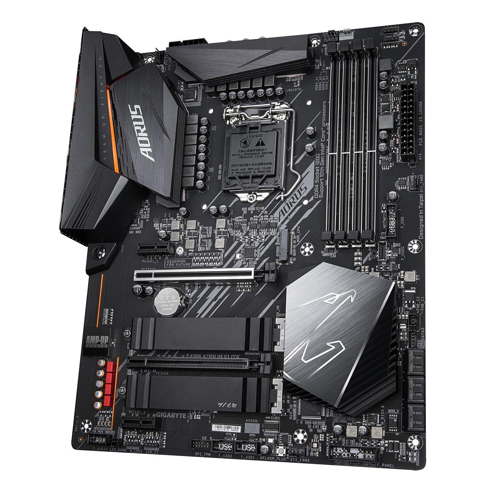 Gigabyte Z490 Aorus Elite - Carte mère | RGB Fusion 2.0 prix maroc- Smartmarket.ma