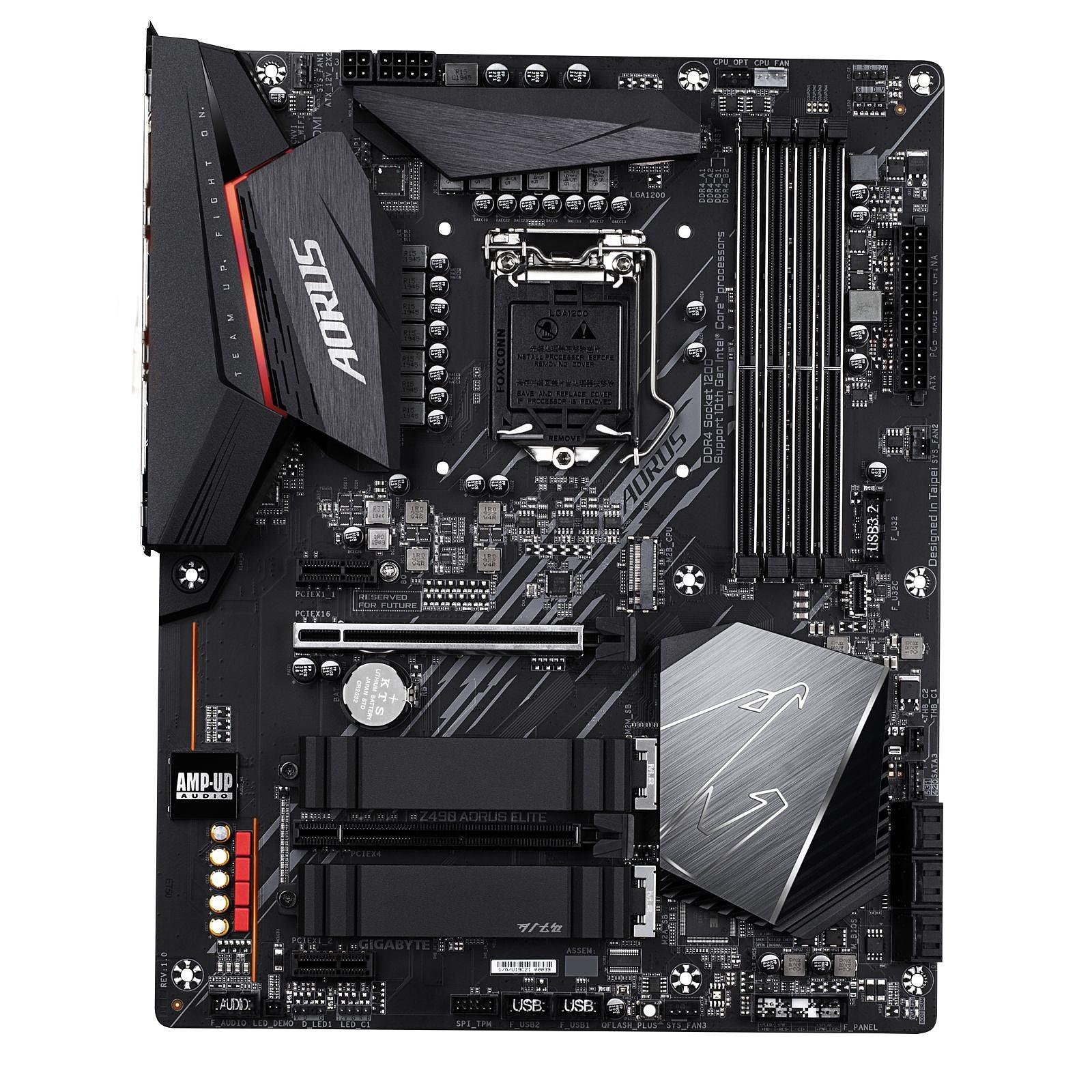 Gigabyte Z490 Aorus Elite - Carte mère | RGB Fusion 2.0 prix maroc- Smartmarket.ma