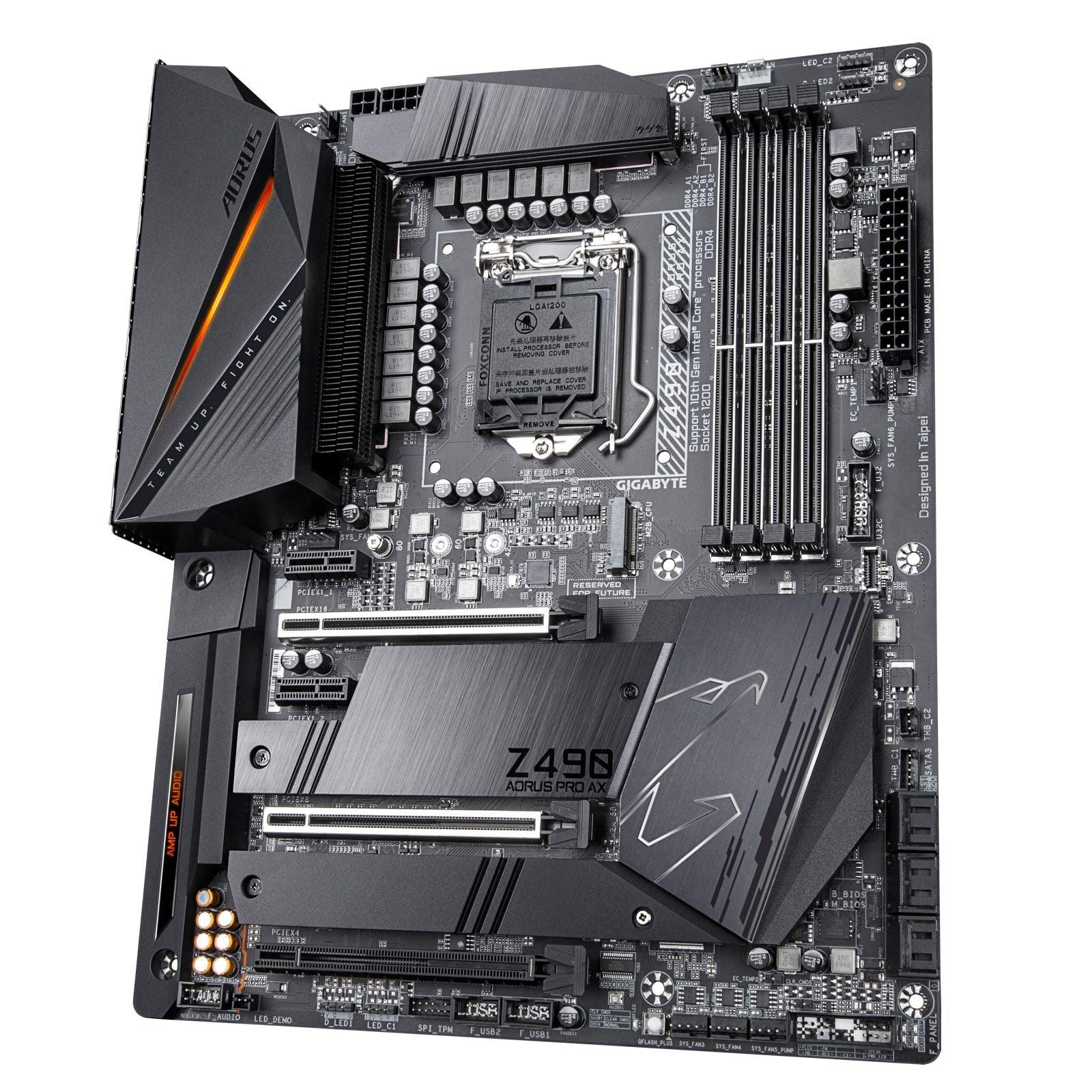 GIGABYTE Z490 AORUS PRO AX - Carte mère | RGB FUSION 2.0 prix maroc- Smartmarket.ma