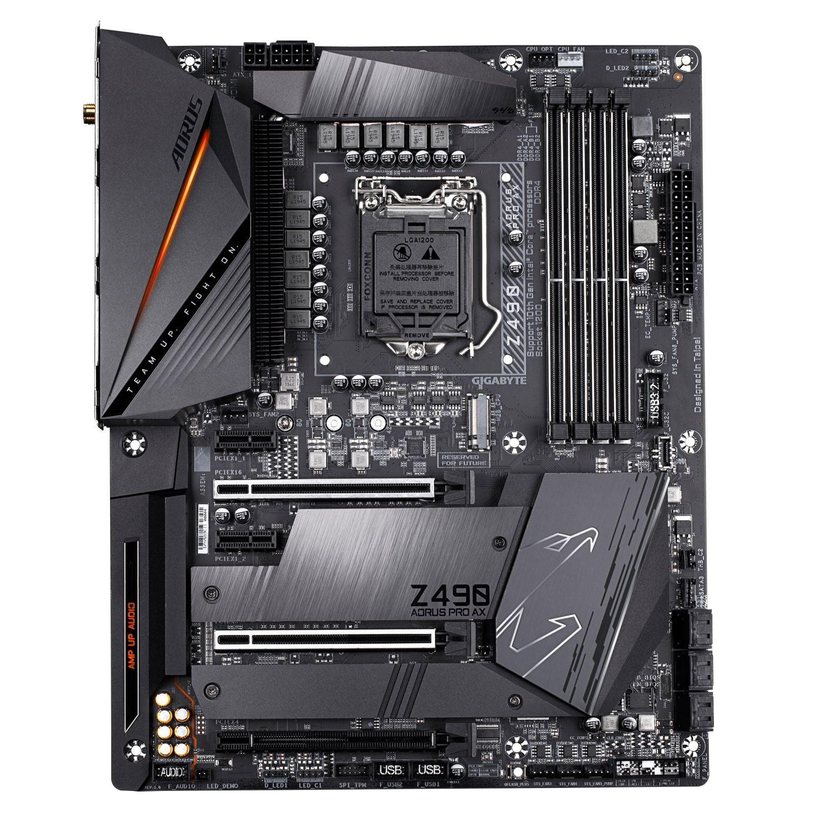 GIGABYTE Z490 AORUS PRO AX - Carte mère | RGB FUSION 2.0 prix maroc- Smartmarket.ma