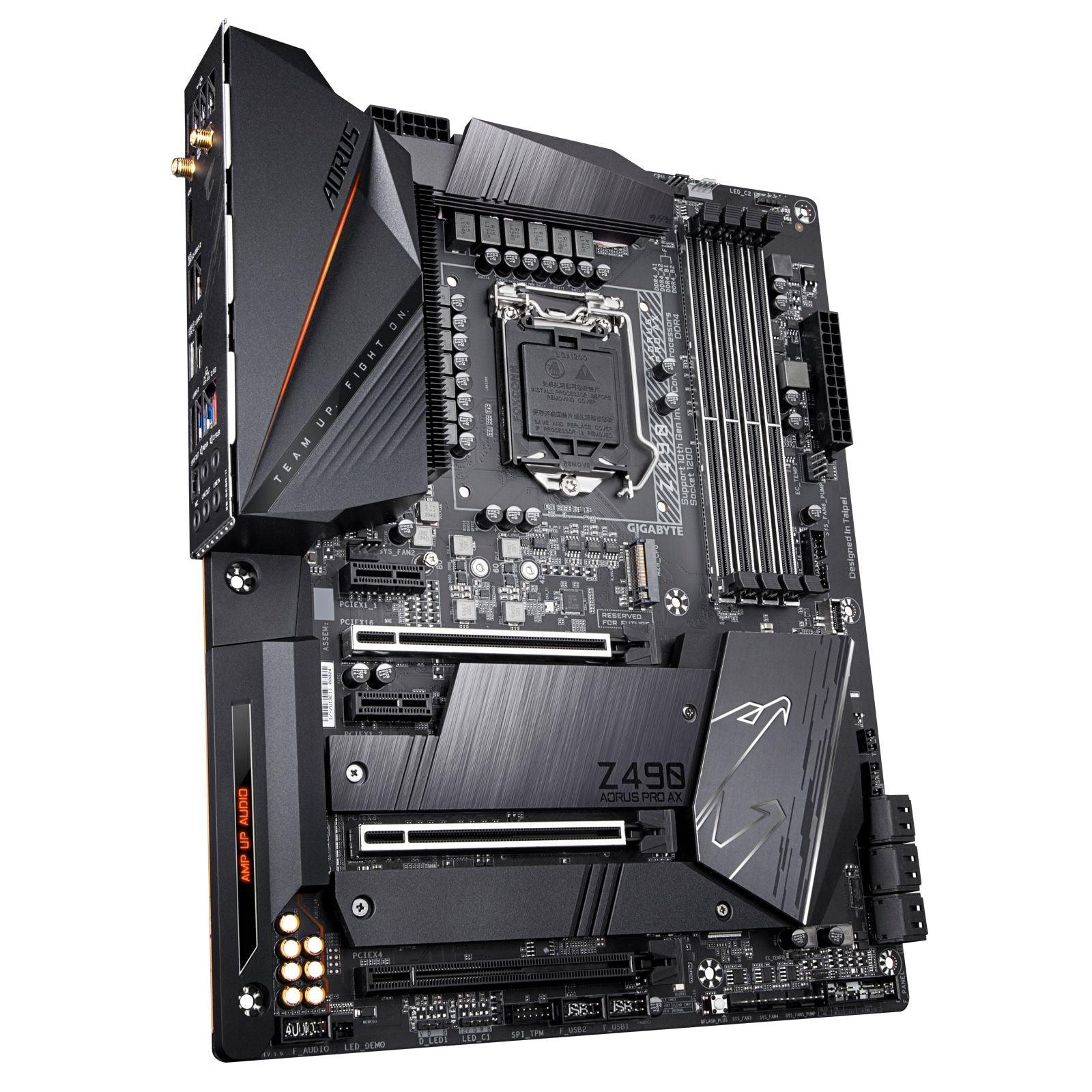 GIGABYTE Z490 AORUS PRO AX - Carte mère | RGB FUSION 2.0 prix maroc- Smartmarket.ma