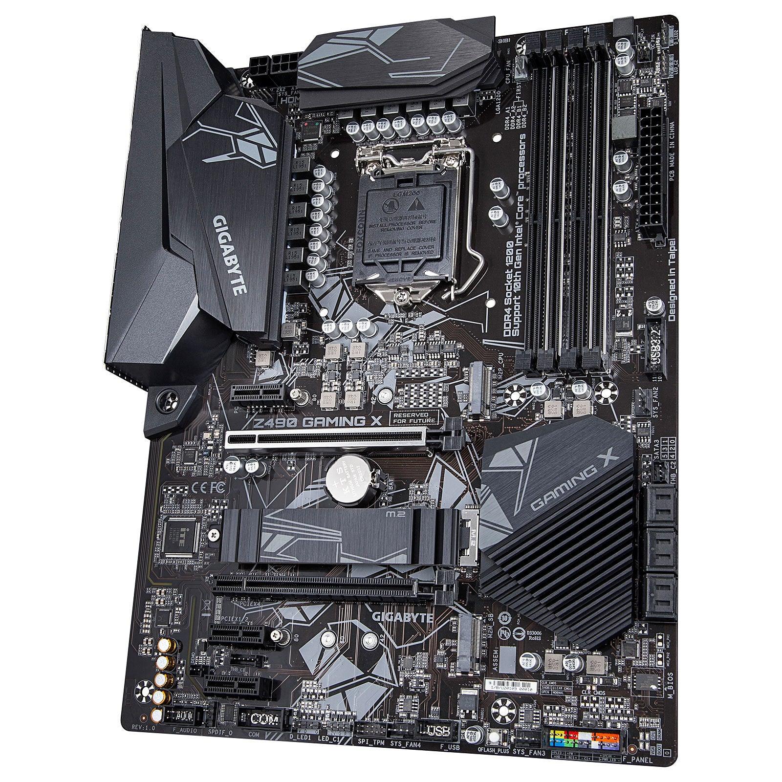 Gigabyte Z490 Gaming X - Carte mère | Intel GbE LAN prix maroc- Smartmarket.ma