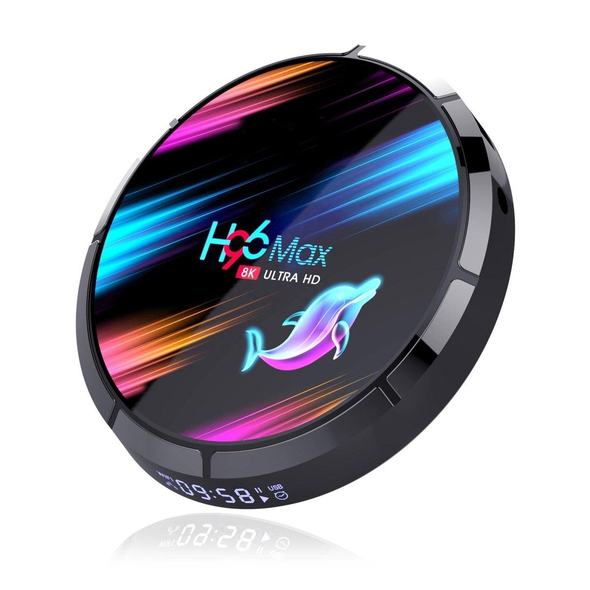 H96 Max X3 - 8K - 4Gb Ram - 128Gb Rom prix maroc- Smartmarket.ma