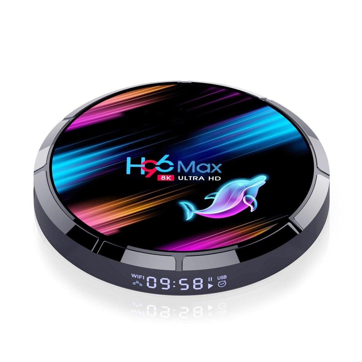 H96 Max X3 - 8K - 4Gb Ram - 128Gb Rom prix maroc- Smartmarket.ma
