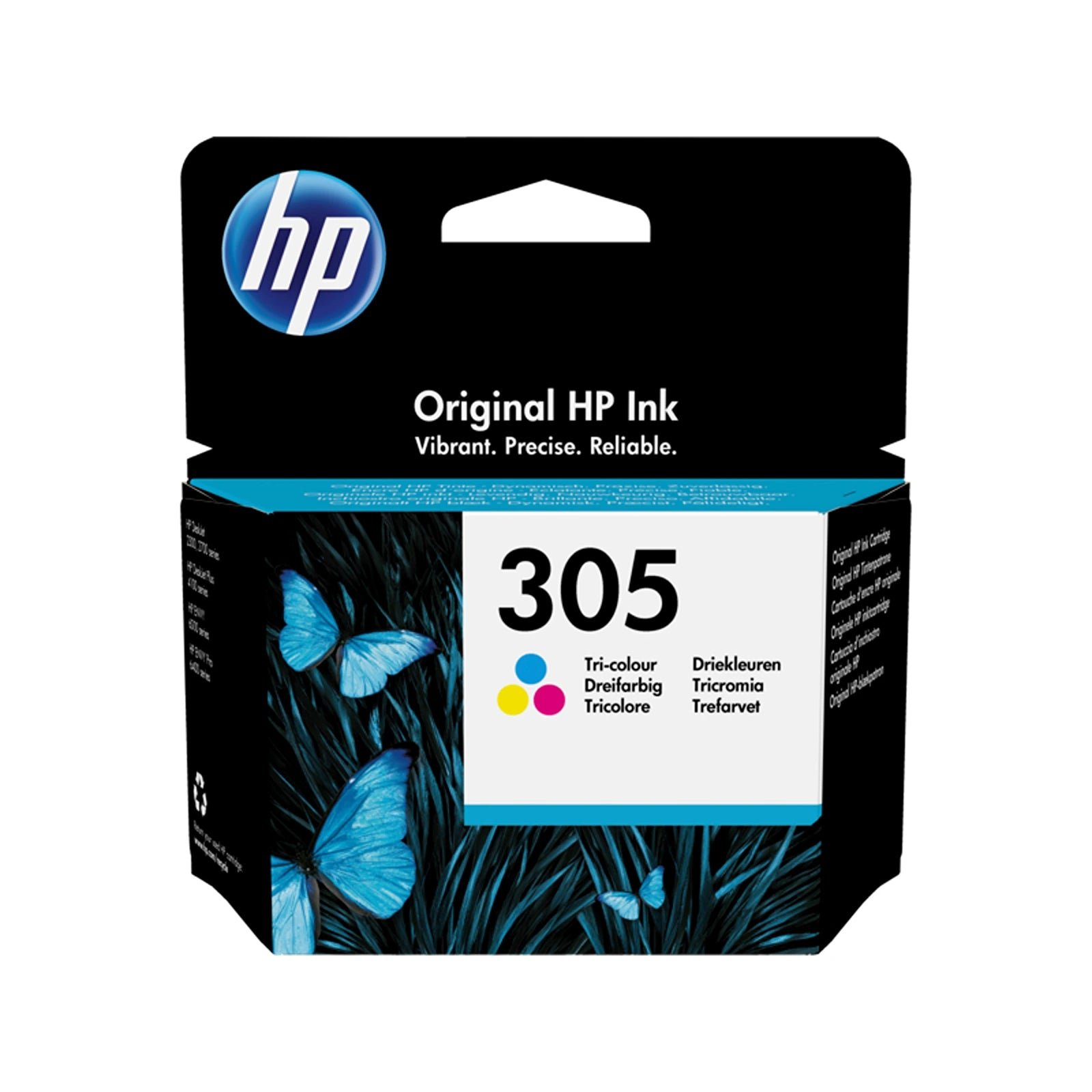 HP 305 Cartouche D'encre Tricolore (3YM60AE) prix maroc- Smartmarket.ma