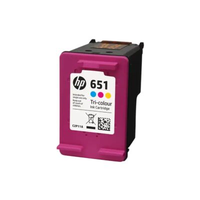 Hp 651 Tricolor Ink Cartridge Original (C2P11AE) prix maroc- Smartmarket.ma