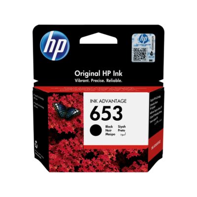 HP 653 Cartouche d'encre noire (3YM75AE) prix maroc- Smartmarket.ma