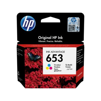 HP 653 D'encre Cartouche Tricolore (3YM74AE) prix maroc- Smartmarket.ma