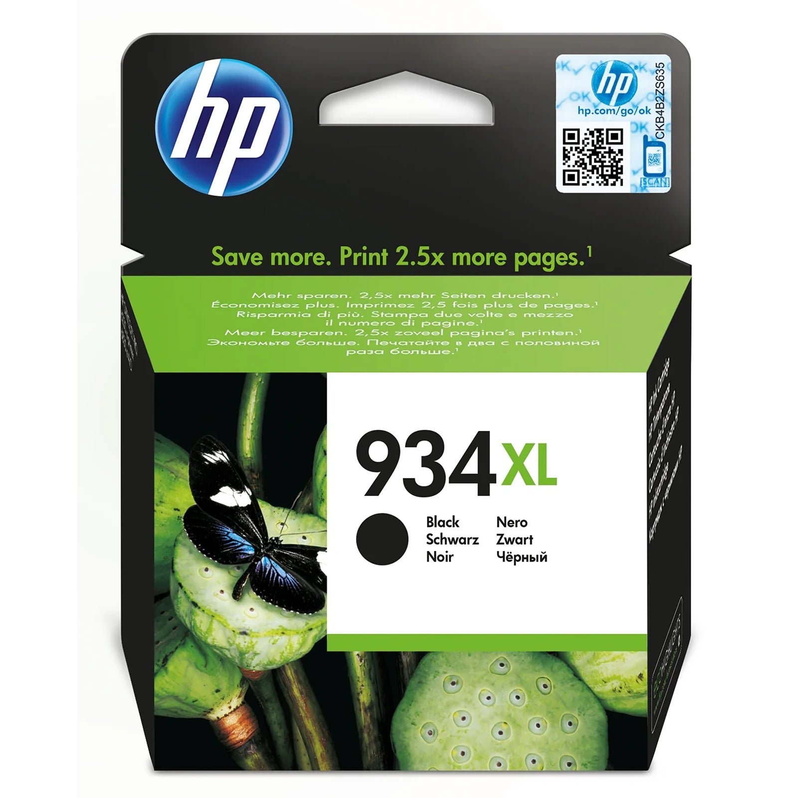 Hp 934XL Cartouche D'encre Noire (C2P23AE) prix maroc- Smartmarket.ma