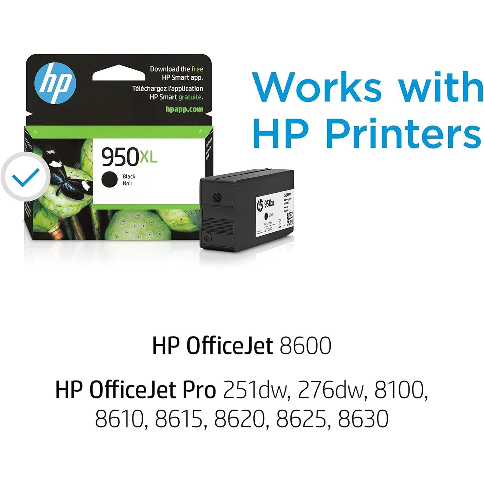 HP 950XL Cartouche D'encre Noire Originale (CN045AE) prix maroc- Smartmarket.ma