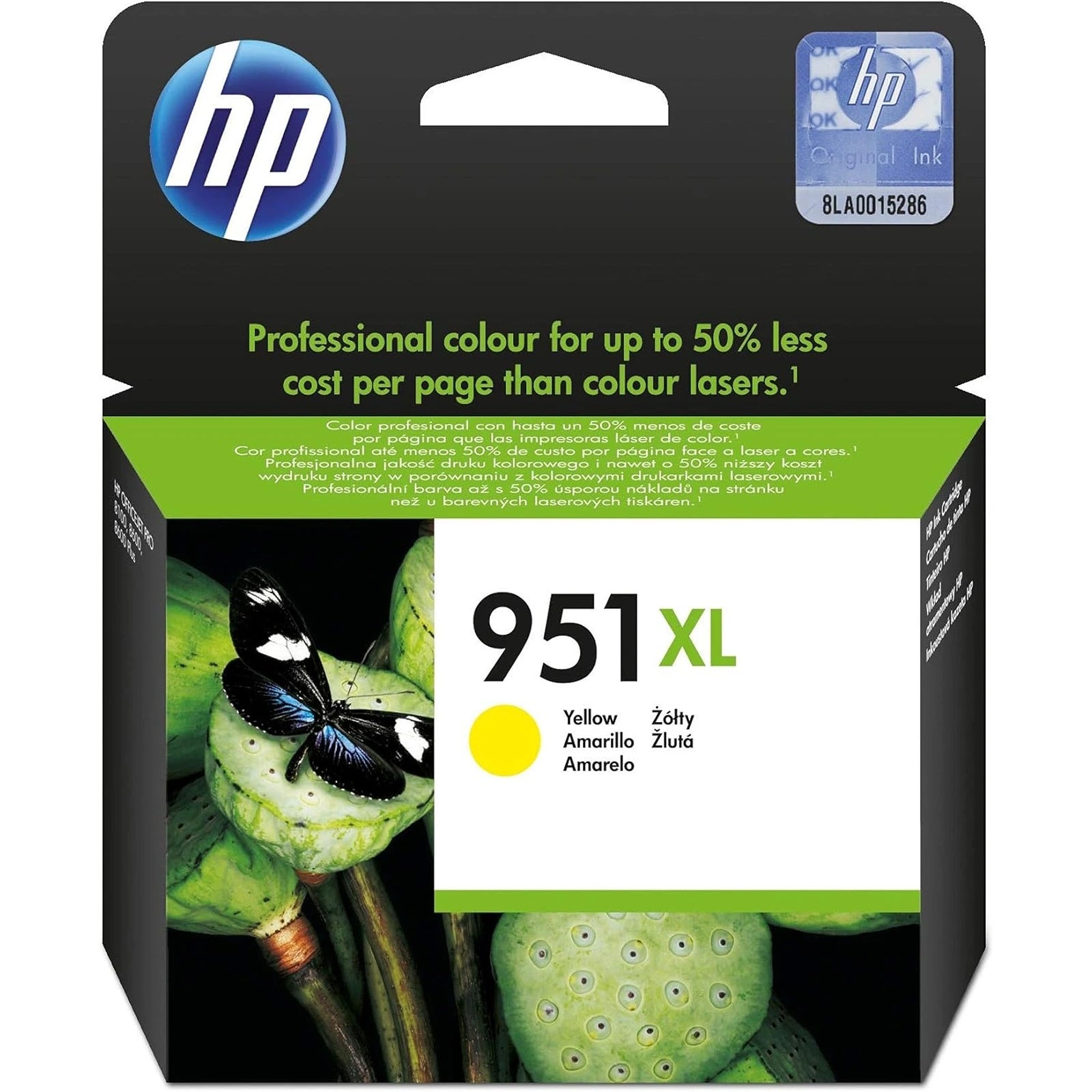 HP 951XL Cartouche D'encre Originale Jaune - CN048AE prix maroc- Smartmarket.ma