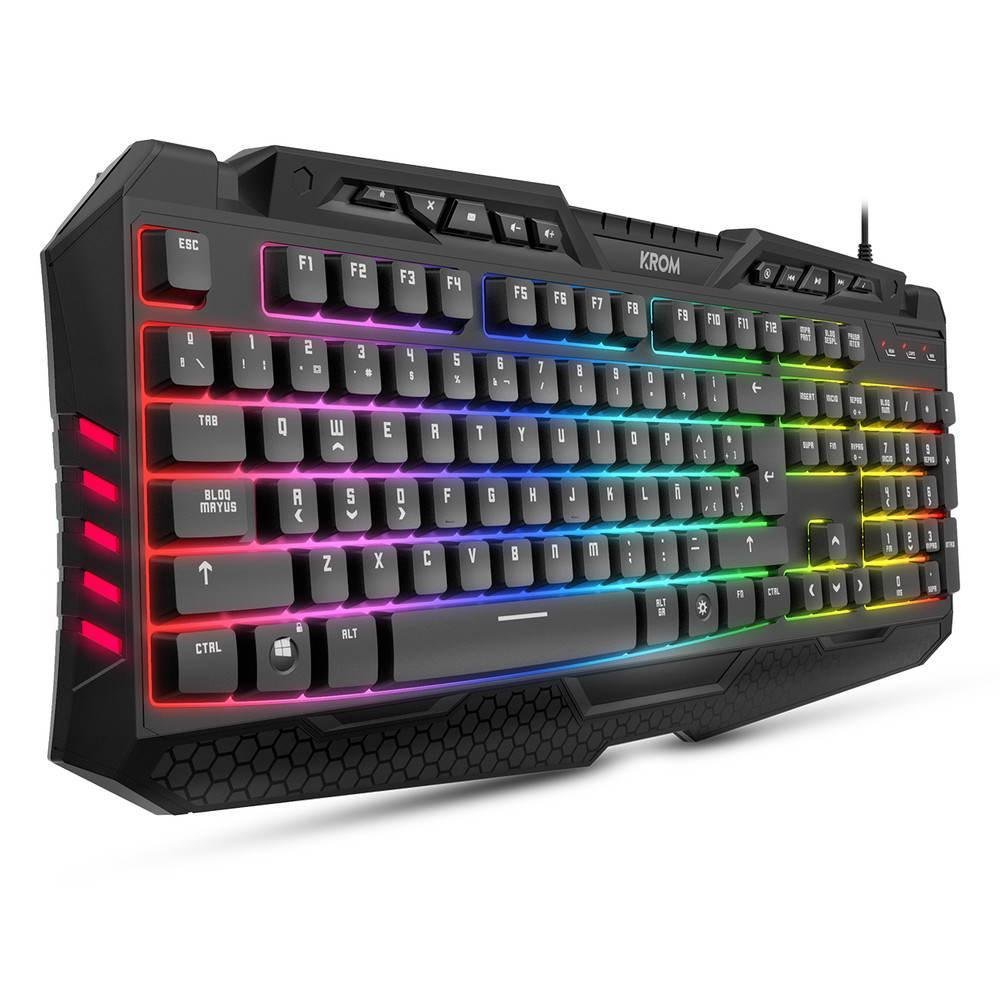 Krom Kritic - Pack Gamer RGB Rainbow prix maroc- Smartmarket.ma