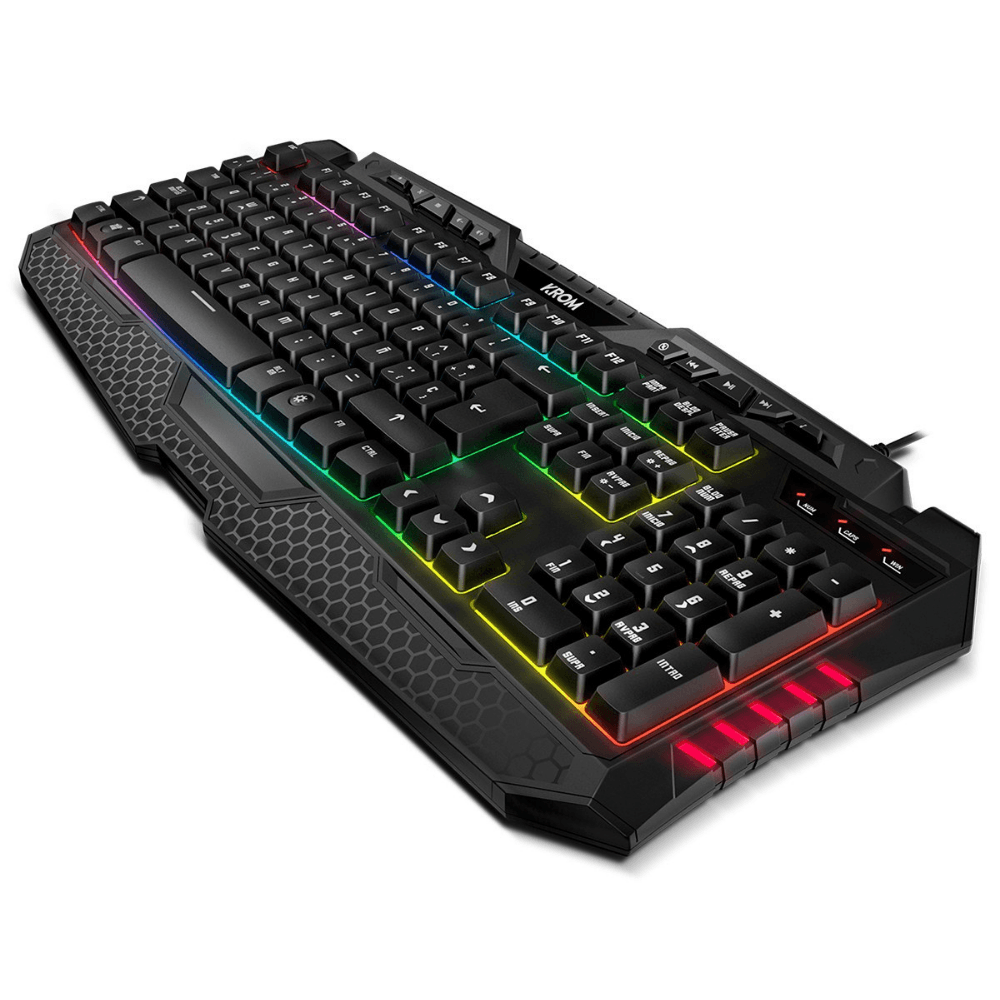 Krom Kritic - Pack Gamer RGB Rainbow prix maroc- Smartmarket.ma