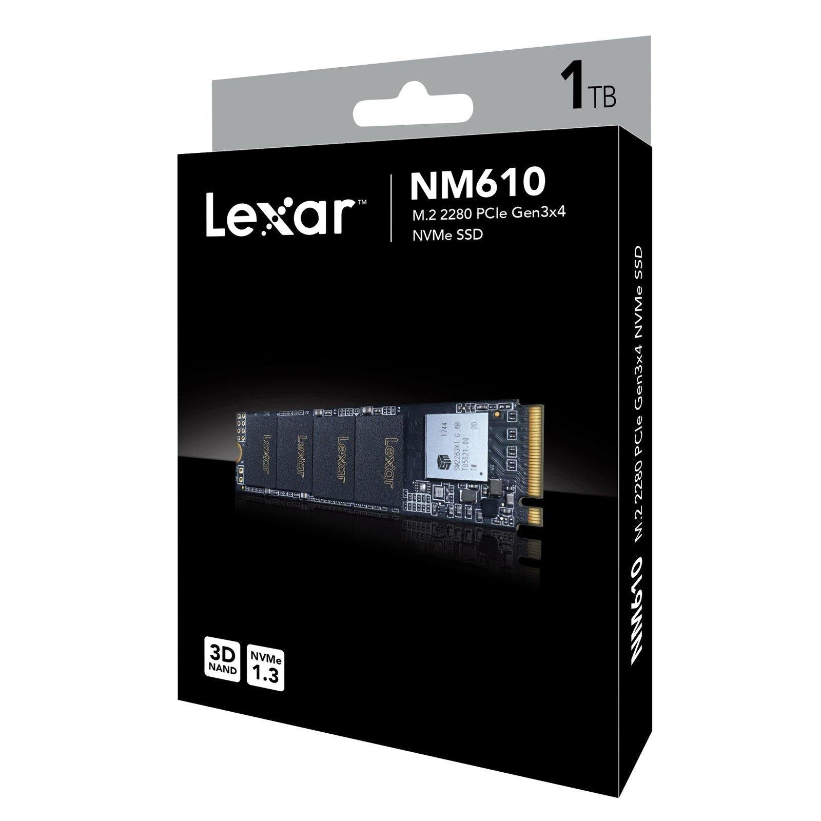 Lexar NM610 M.2 2280 NVMe 1To - SSD | Interface PCIe Gen3x4 prix maroc- Smartmarket.ma