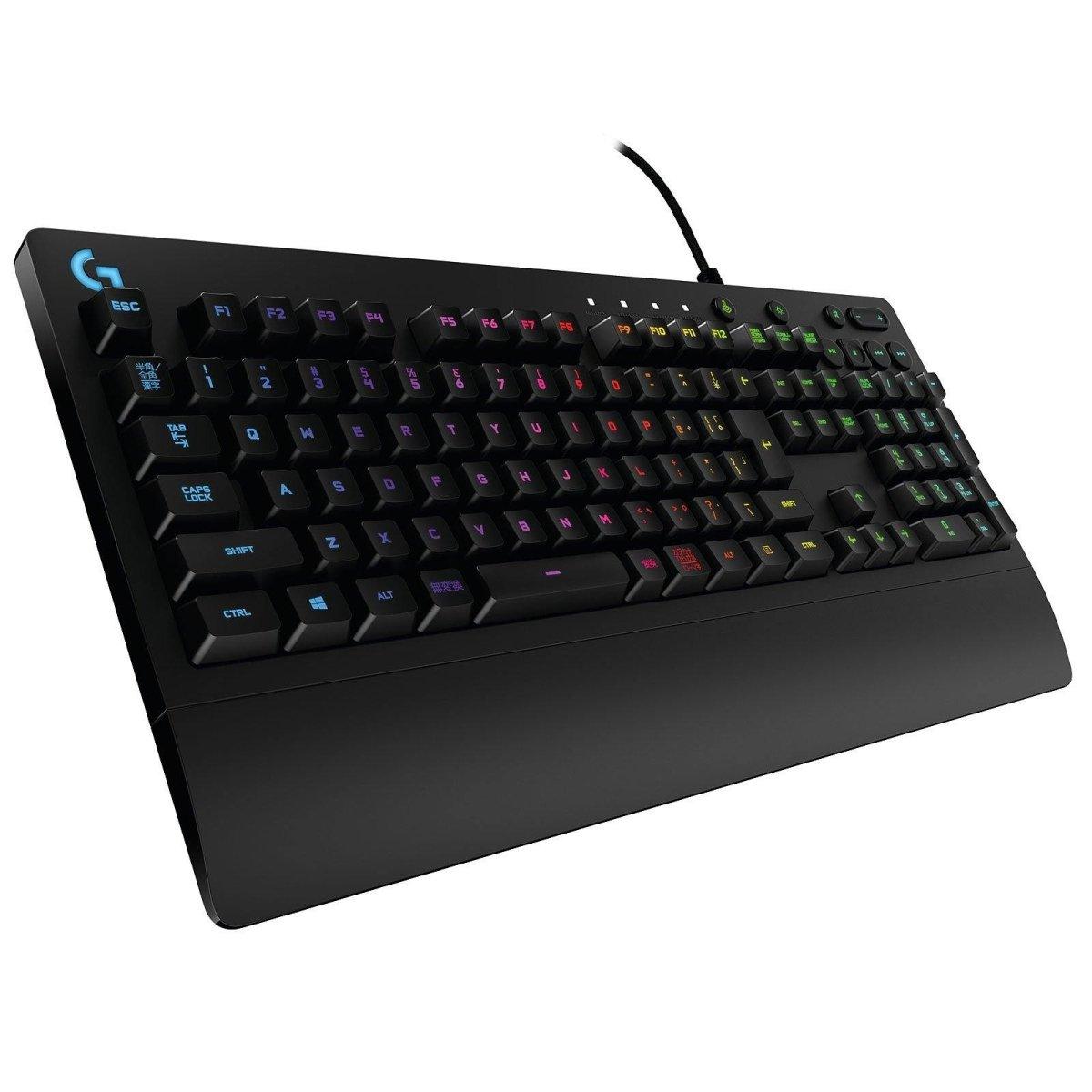 Logitech G213 Prodigy Gaming Keyboard - Clavier Gamer | Rétro-éclairage RVB prix maroc- Smartmarket.ma