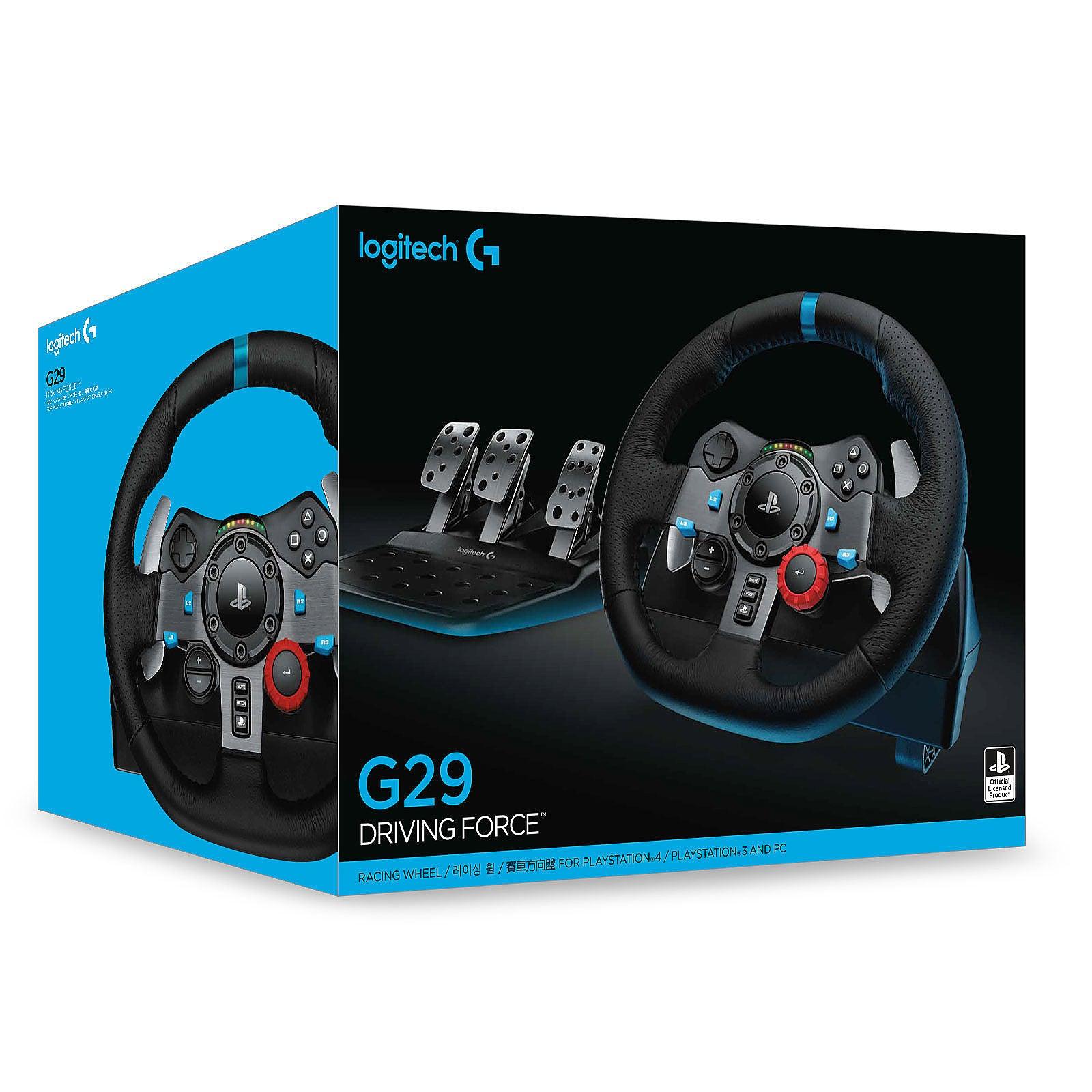 Logitech G29 Driving Force - Volant de course | PC - PS5 - PS4 - PS3 prix maroc- Smartmarket.ma