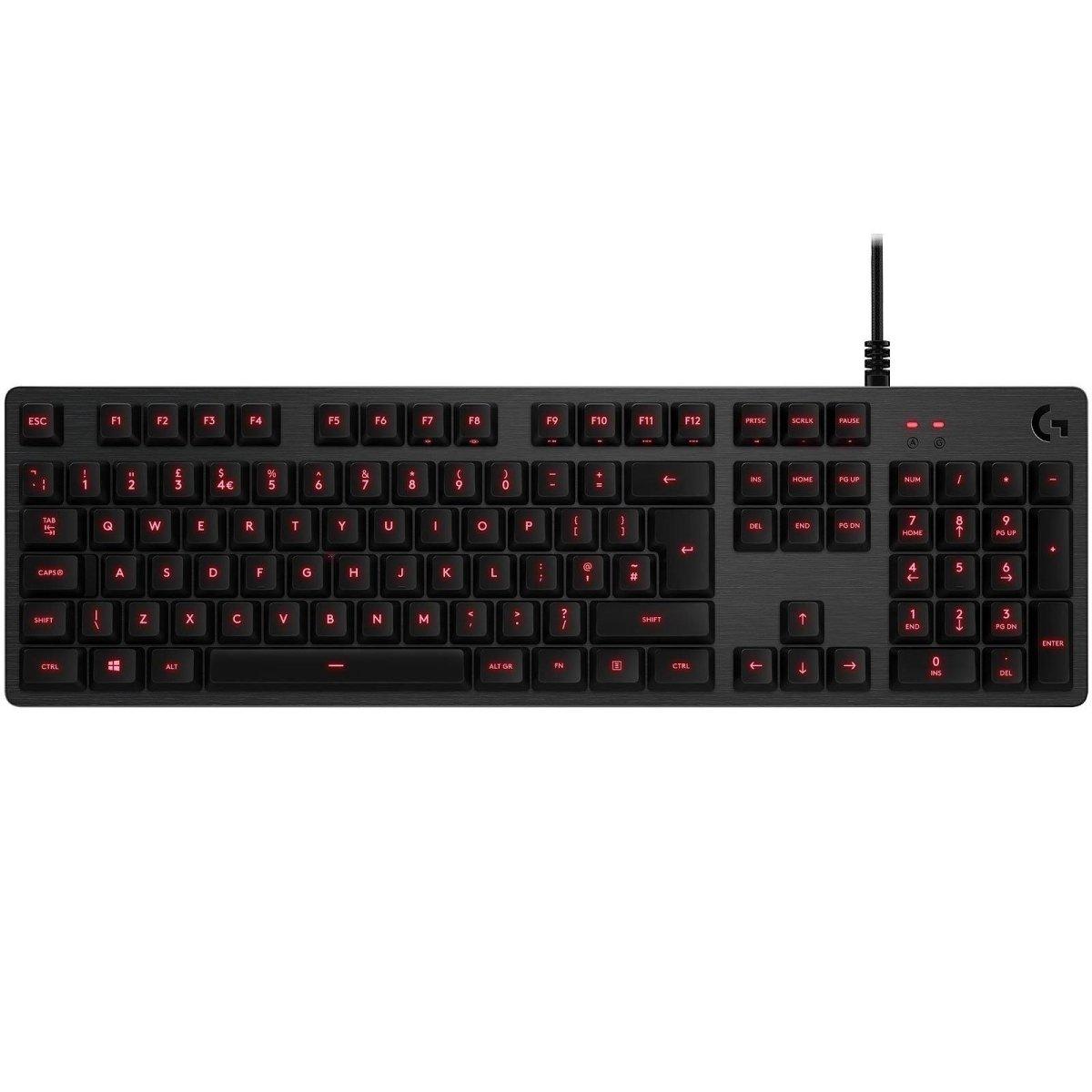 Logitech G413 Mechanical Gaming Keyboard Carbone | Switches Romer-G prix maroc- Smartmarket.ma
