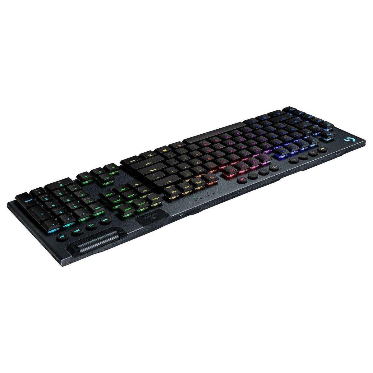 Logitech G915 Lightspeed Carbone (Tactile Version) - Clavier Gamer Sans Fil prix maroc- Smartmarket.ma