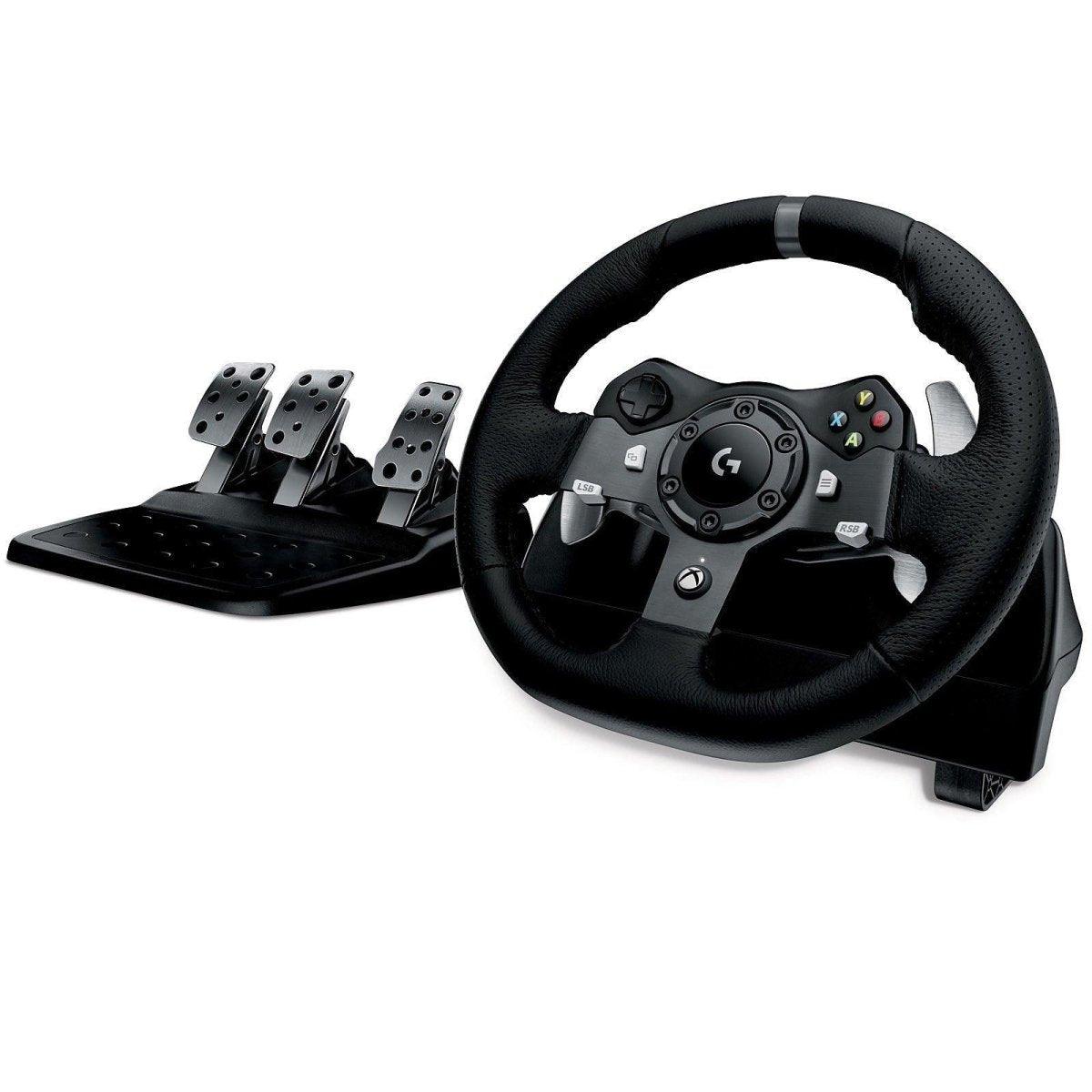 Logitech G920 Driving Force - Volant de course | PC - Xbox One prix maroc- Smartmarket.ma