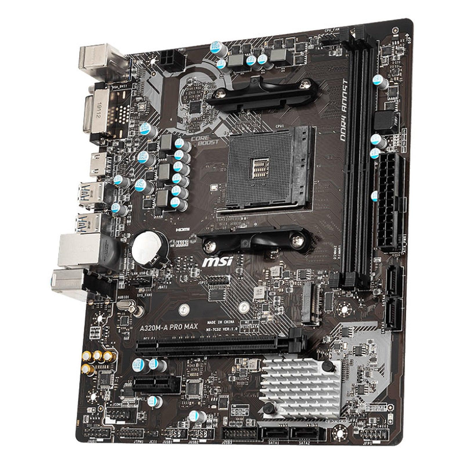 MSI A320M-A pro max prix maroc- Smartmarket.ma