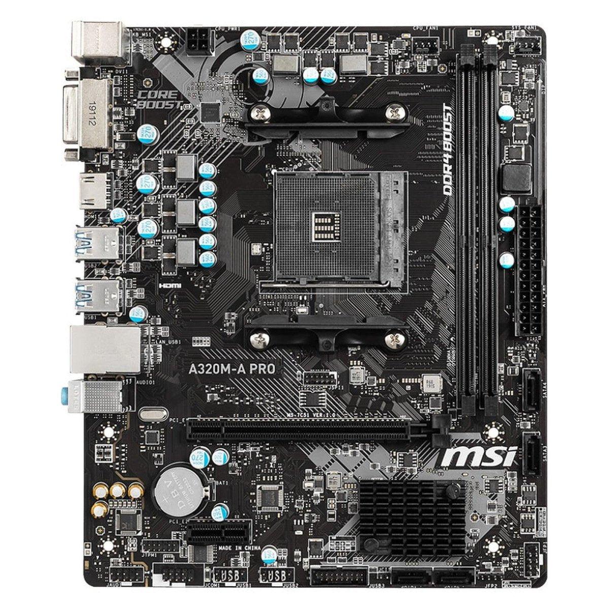 MSI A320M-A PRO prix maroc- Smartmarket.ma