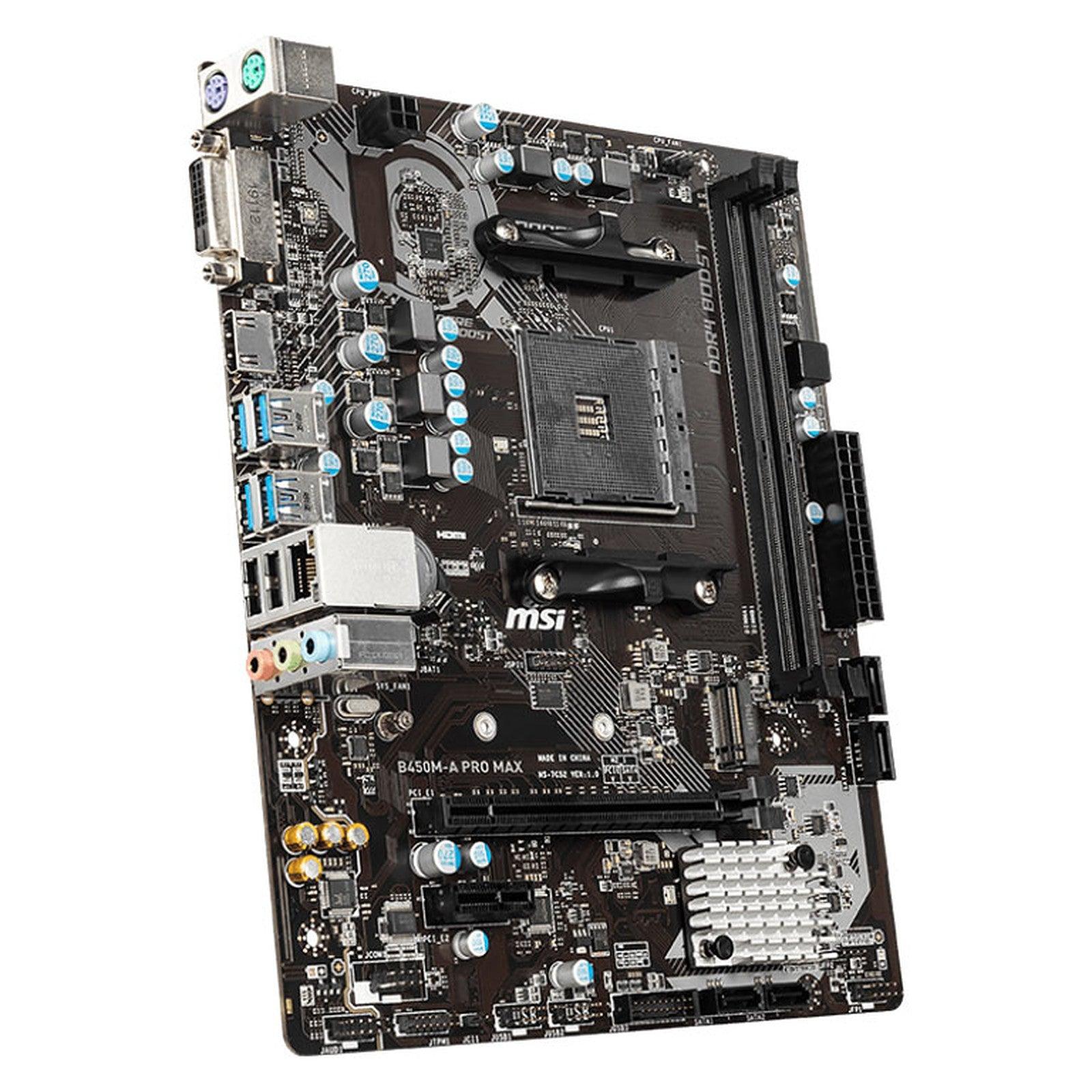 MSI B450M-A pro max prix maroc- Smartmarket.ma