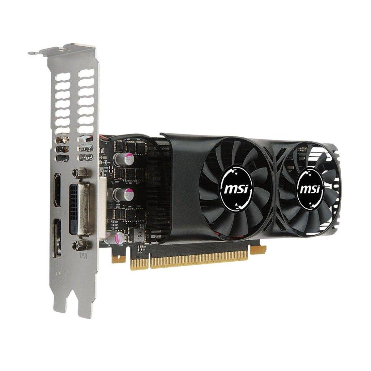 MSI GeForce GTX 1050 TI 4GT LP - Carte graphique | 4 Go GDDR5 prix maroc- Smartmarket.ma