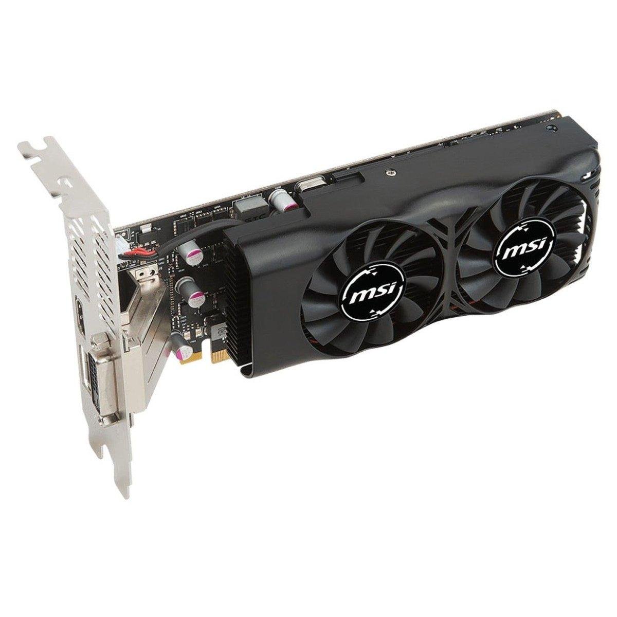 MSI GeForce GTX 1050 TI 4GT LP - Carte graphique | 4 Go GDDR5 prix maroc- Smartmarket.ma