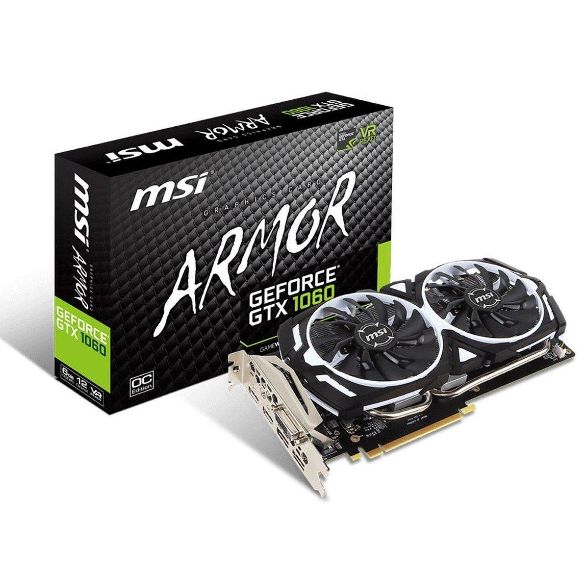 MSI GeForce GTX 1060 ARMOR 6G OCV1 prix maroc- Smartmarket.ma