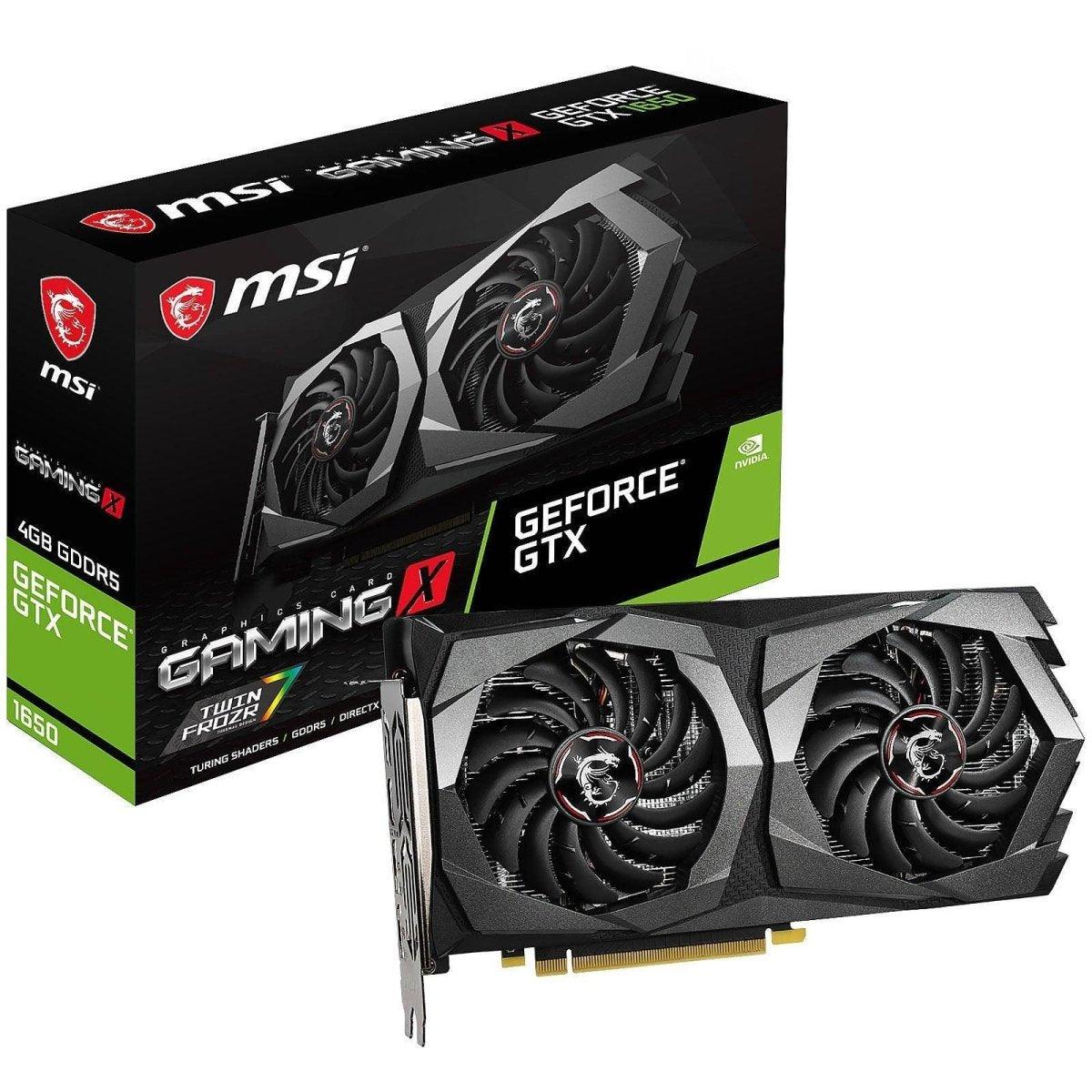 MSI GeForce GTX 1650 GAMING X 4G prix maroc- Smartmarket.ma