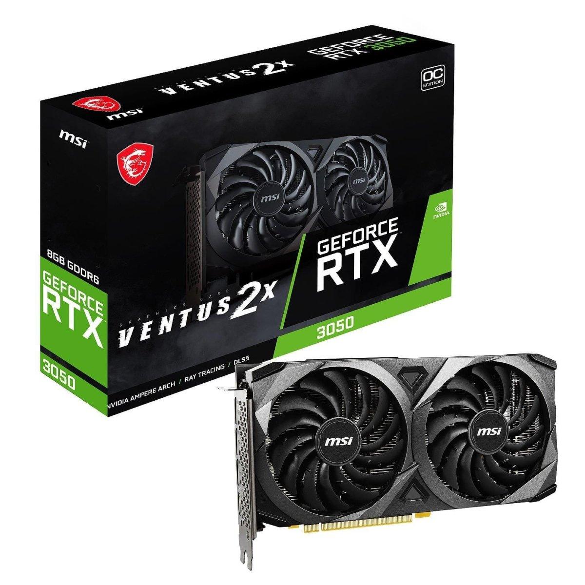 MSI GeForce RTX 3050 VENTUS 2X 8G OC prix maroc- Smartmarket.ma