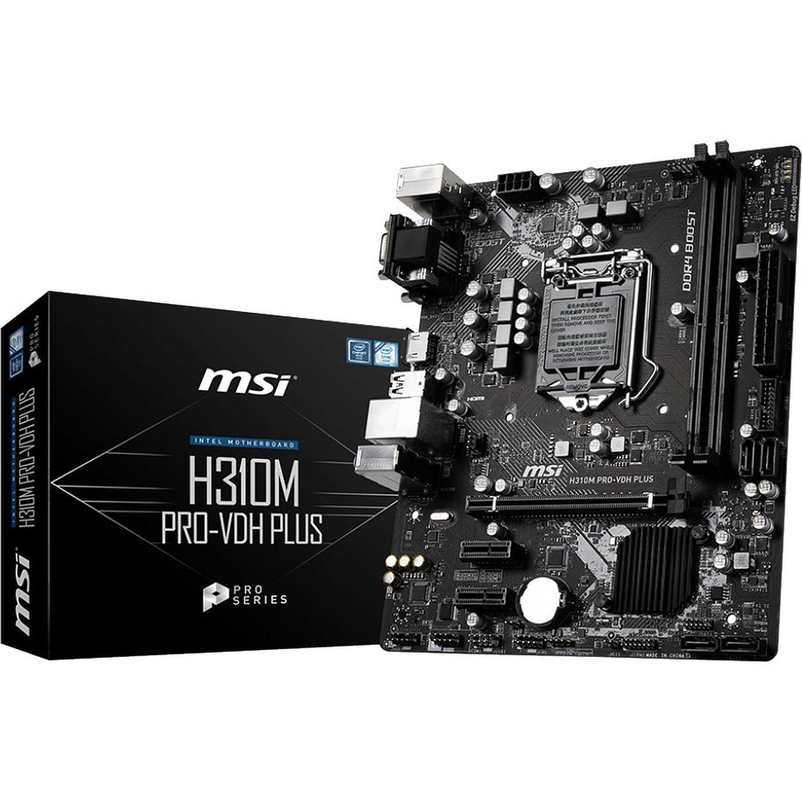 MSI H310M pro-vdh plus prix maroc- Smartmarket.ma