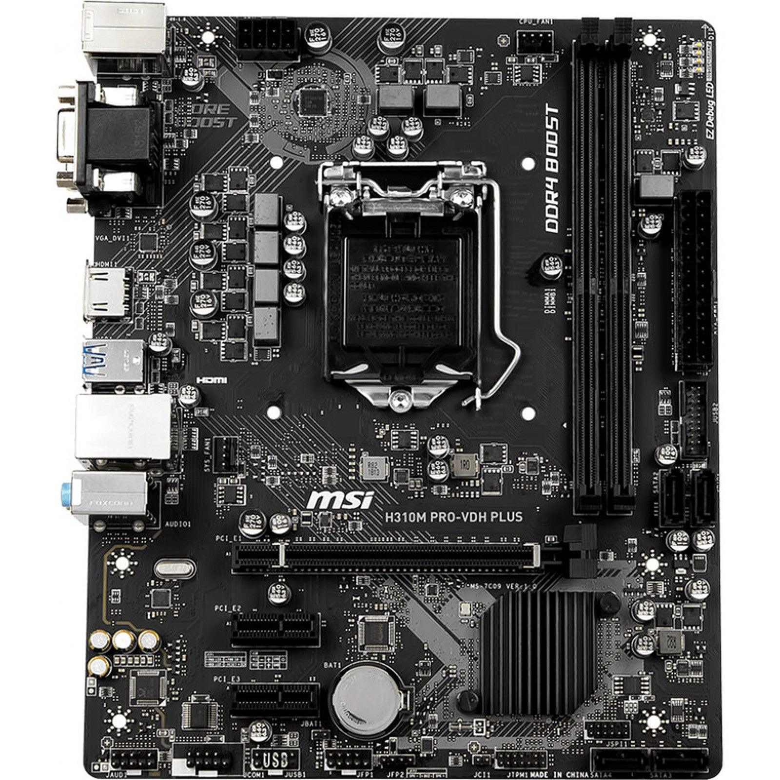 MSI H310M pro-vdh plus prix maroc- Smartmarket.ma