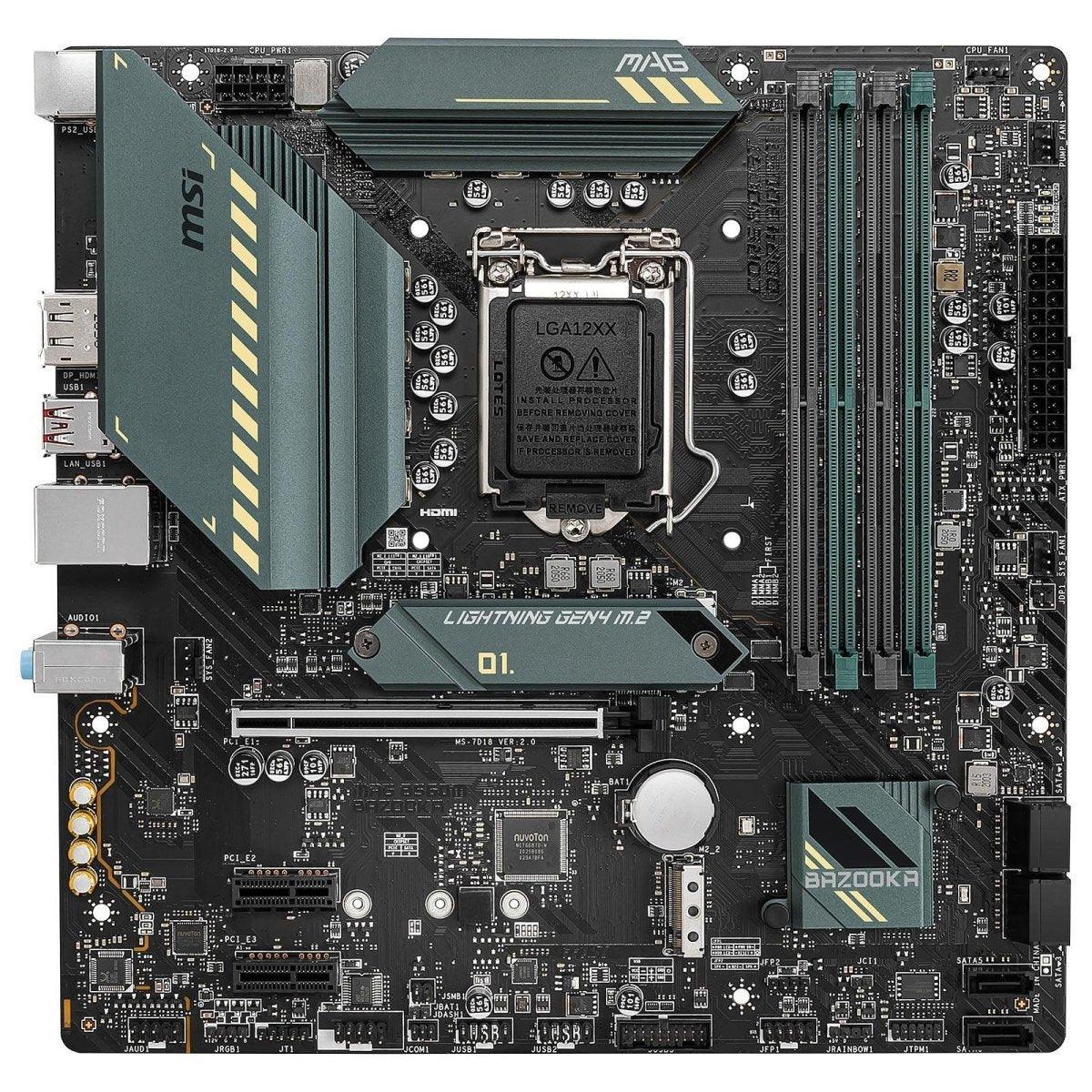MSI MAG B560M Bazooka - Carte mère | Socket 1200 Intel B560 Express prix maroc- Smartmarket.ma