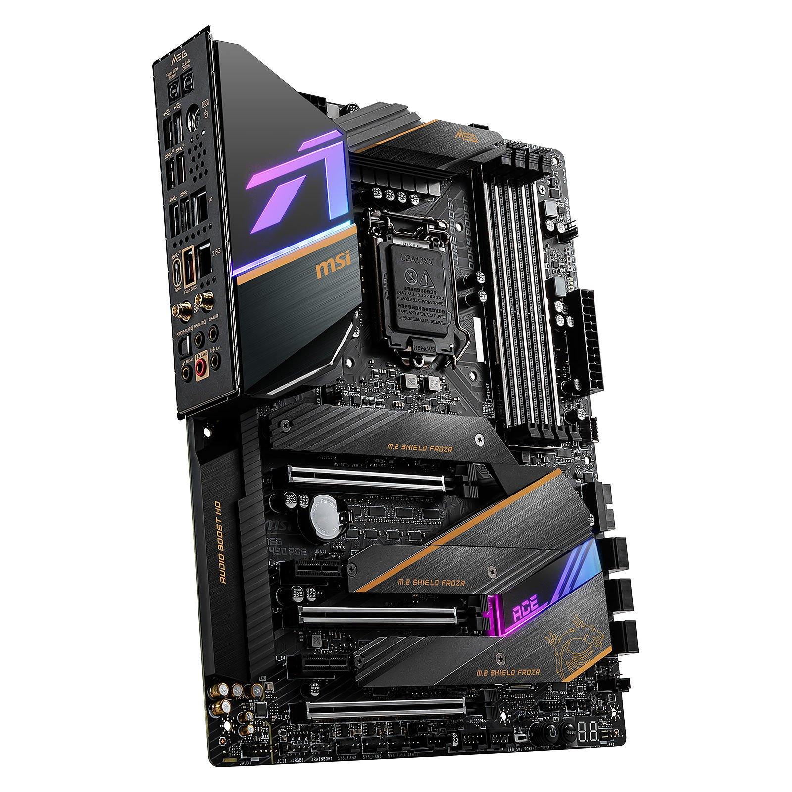 MSI Meg Z490 Ace - Carte mère | Socket 1200 Intel Z490 Express prix maroc- Smartmarket.ma