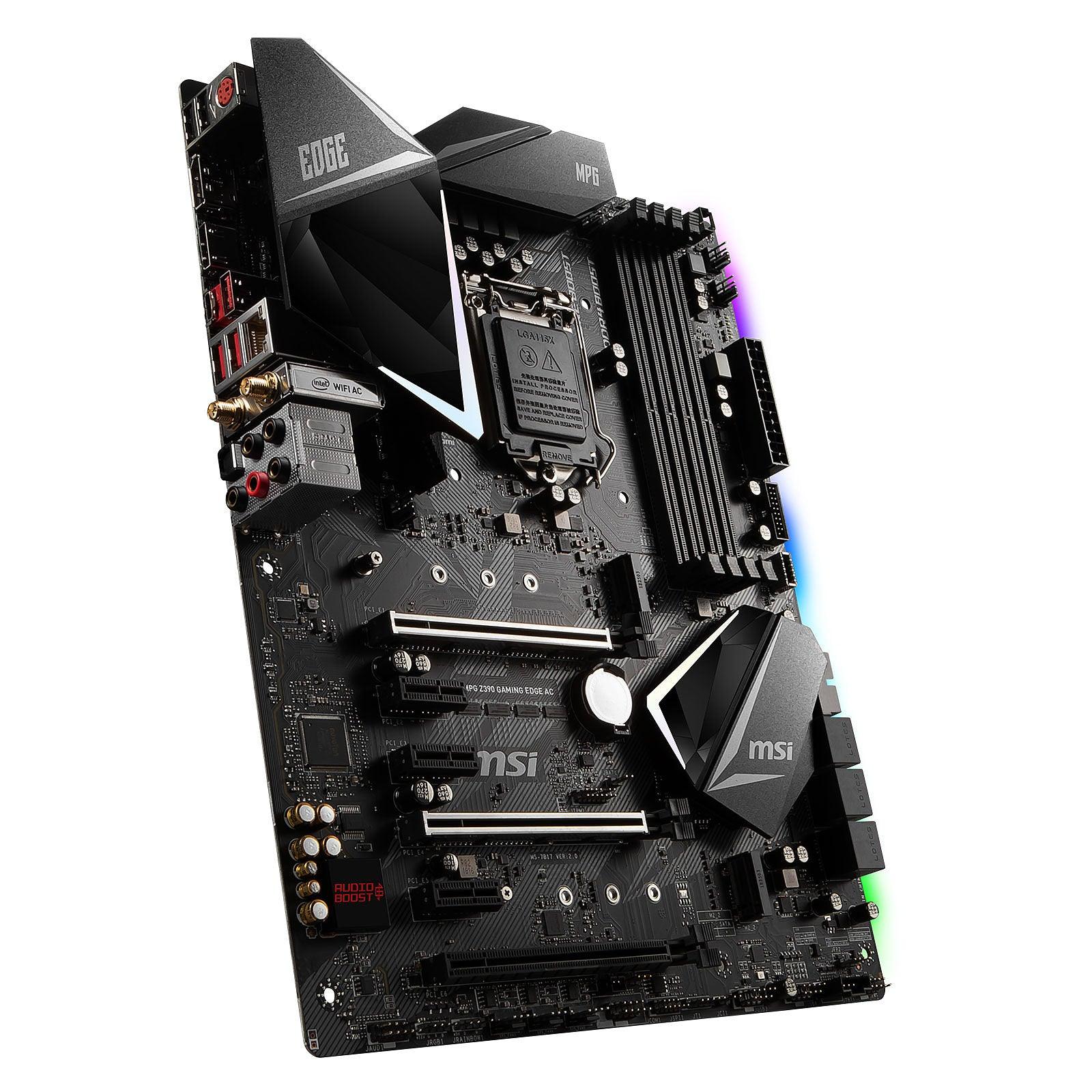 MSI MPG Z390 Gaming EDGE AC - Carte mère | Mystic Light prix maroc- Smartmarket.ma