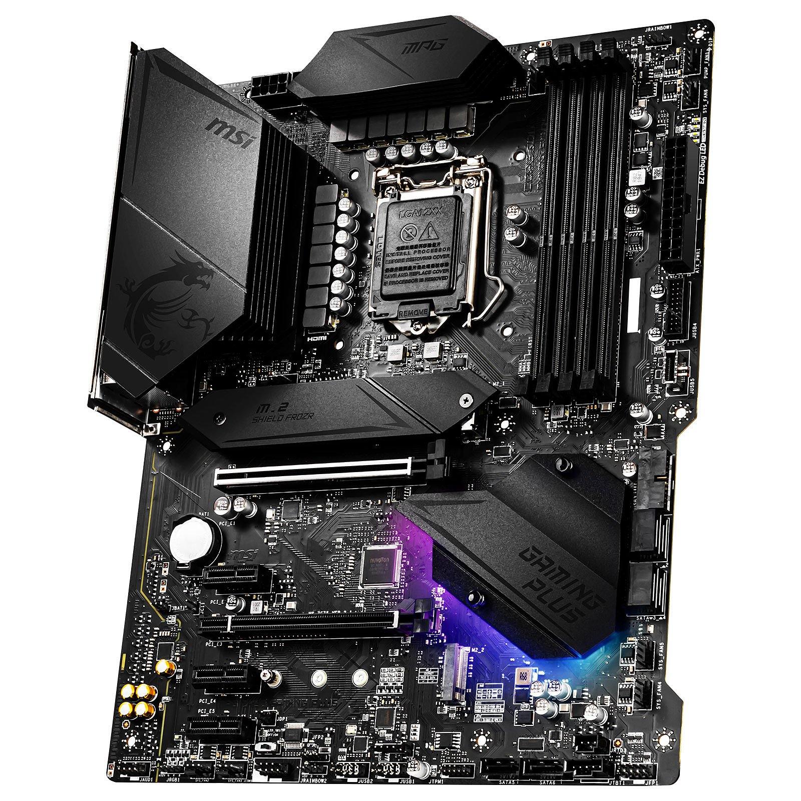 MSI MPG Z490 Gaming Plus - Carte mère | ATX Socket 1200 Intel prix maroc- Smartmarket.ma