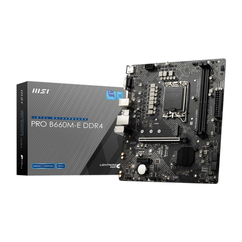 MSI pro B660M-E ddr4 prix maroc- Smartmarket.ma