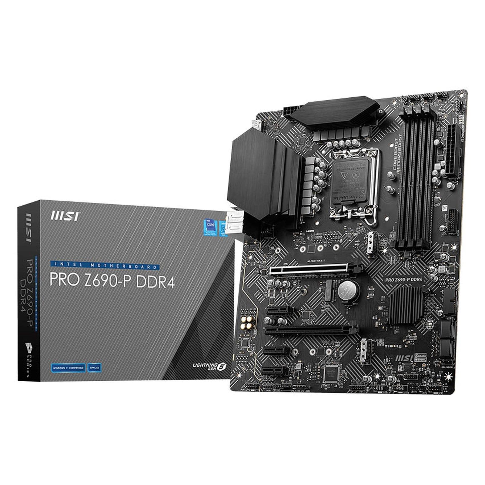 MSI PRO Z690-P ddr4 prix maroc- Smartmarket.ma
