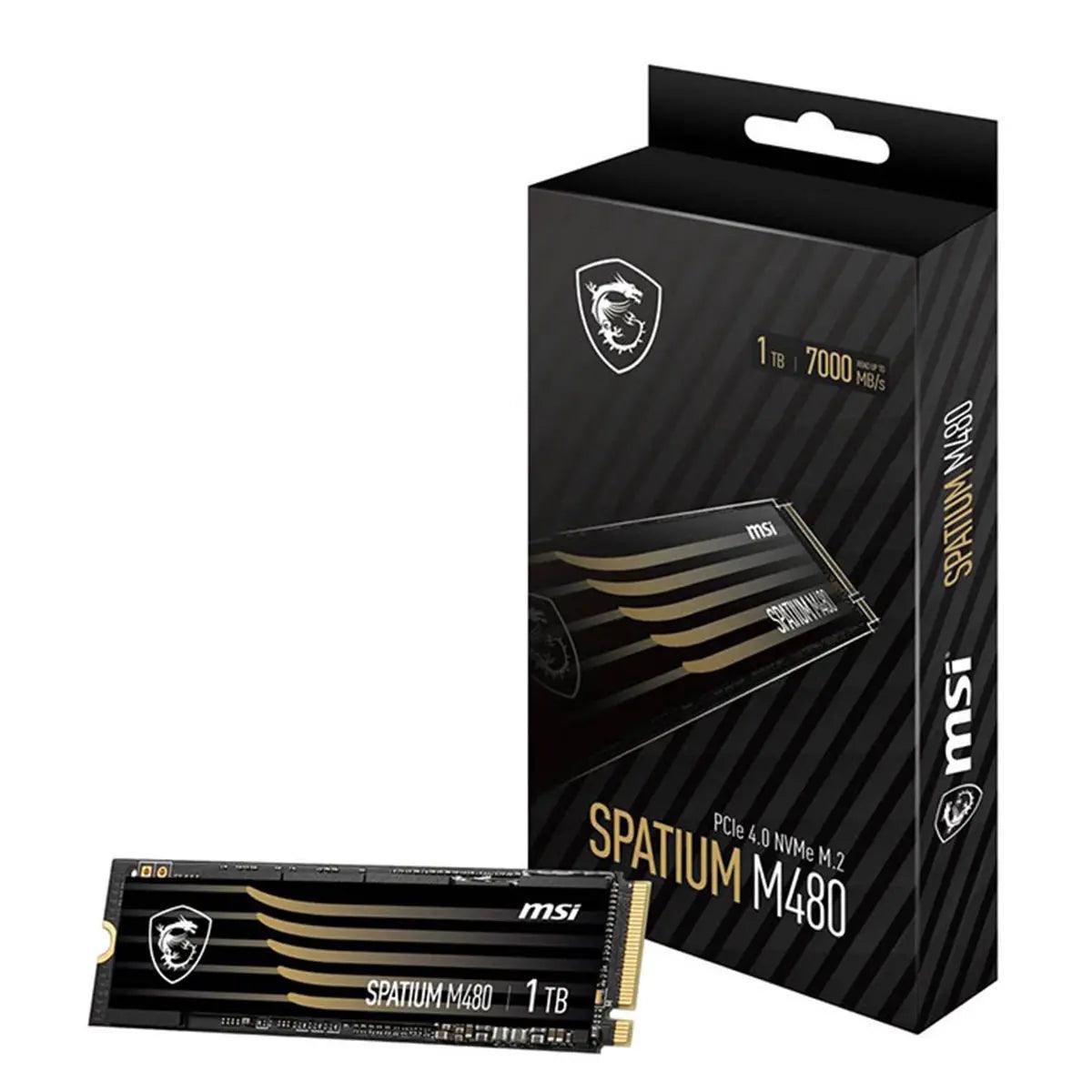 MSI SPATIUM M480 PCIe 4.0 NVMe M.2 1TB prix maroc- Smartmarket.ma