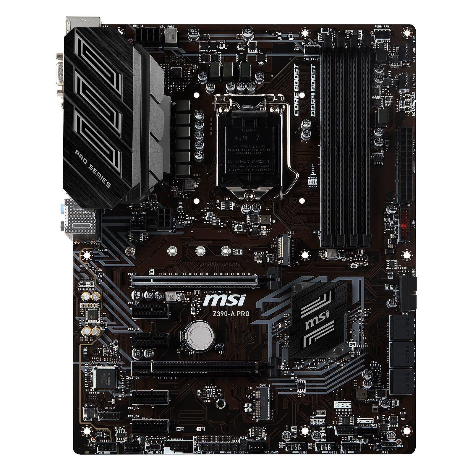 MSI Z390-A PRO prix maroc- Smartmarket.ma