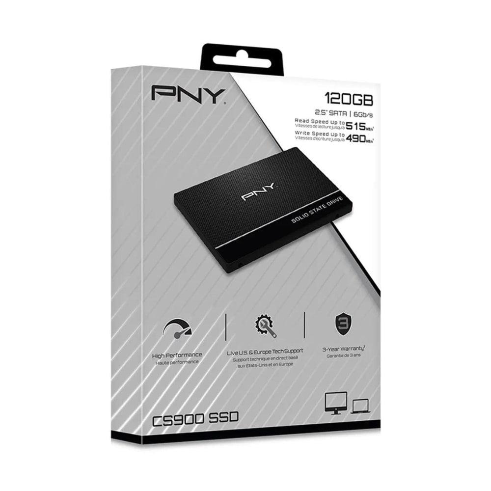 PNY CS900 120go SSD 2.5″ (SSD7CS900-120-PB) Prix SSD Maroc pas cher - smartmarket.ma