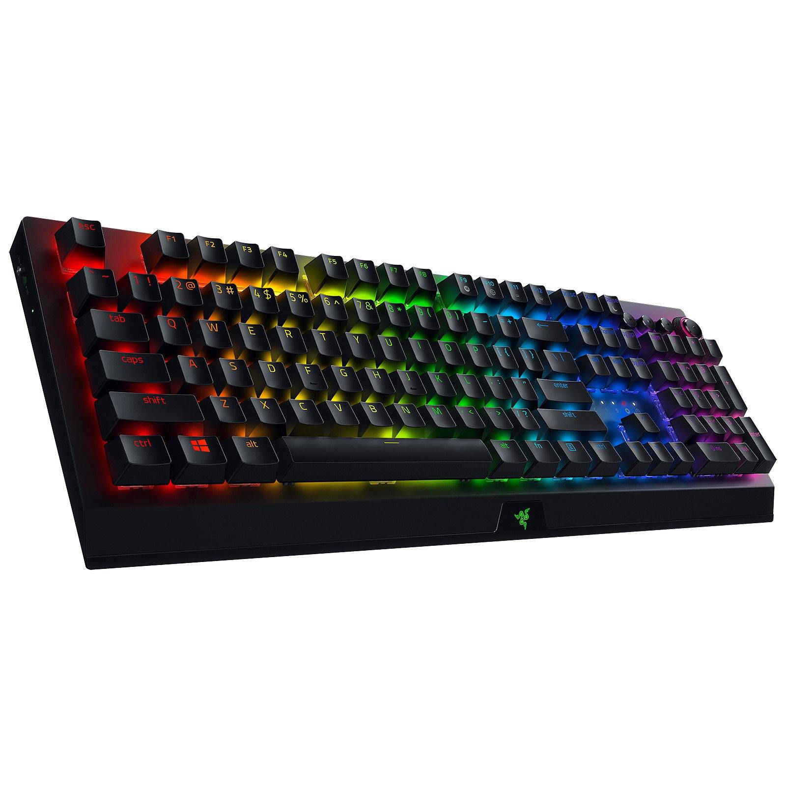 Razer BlackWidow V3 Pro - Switches Razer Green prix maroc- Smartmarket.ma