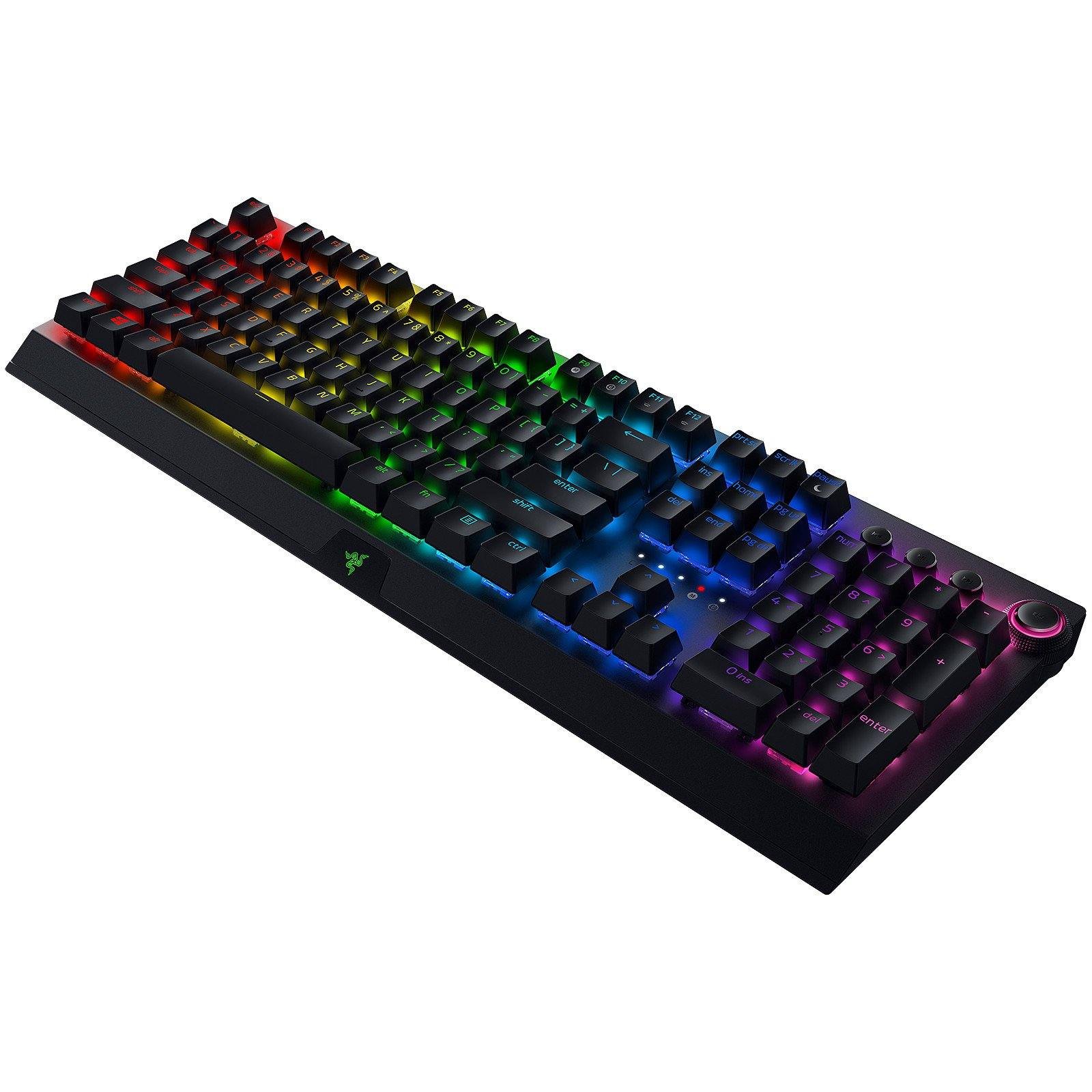 Razer BlackWidow V3 Pro - Switches Razer Green prix maroc- Smartmarket.ma